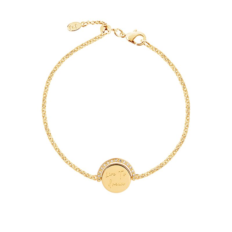 Armbånd LIVE TO DREAM Positivity Pendants Joma Jewellery 