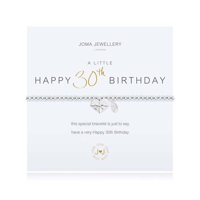 Hovedbilde Armbånd HAPPY 30TH BIRTHDAY A Little Joma Jewellery
