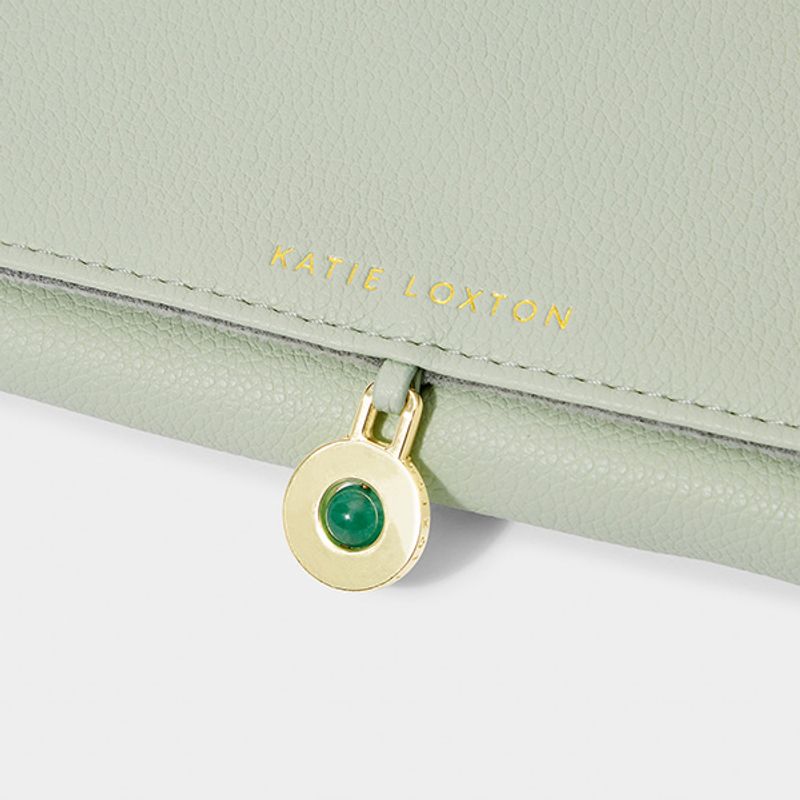 Smykkeskrin AUGUST fødselsstein Aventurine Katie Loxton