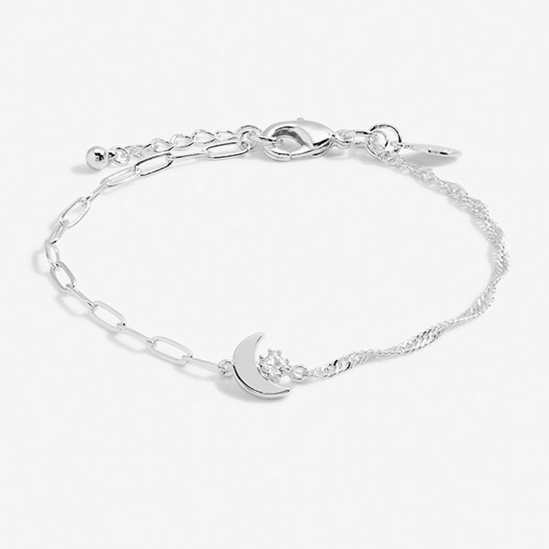 Armbånd STACKS OF STYLE MÅNE sett 2 stk sølv Joma Jewellery
