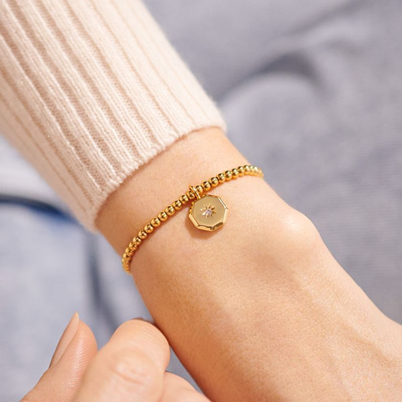 Armbånd FIRST MY SISTER FOREVER MY FRIEND Gold A Little Joma Jew