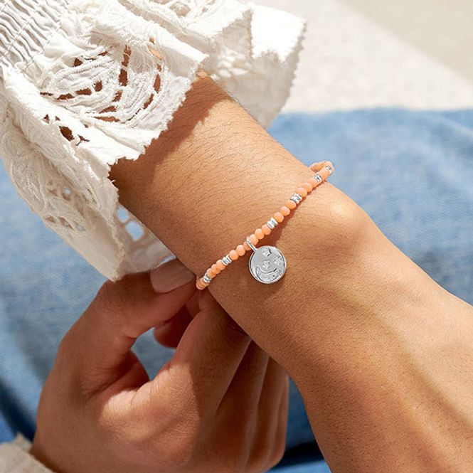 Hovedbilde Armbånd BOHO BEADS MOON oransje Joma Jewellery