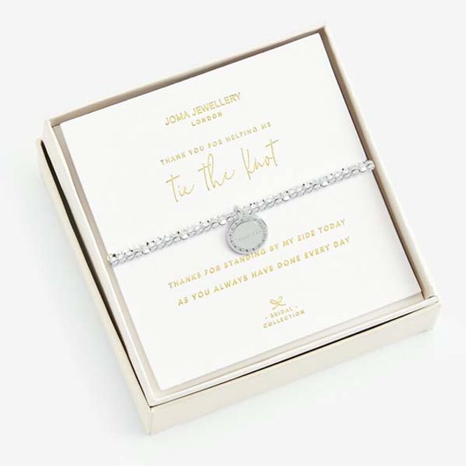 Hovedbilde Armbånd THANK YOU FOR HELPING ME TIE THE KNOT A Little Joma Jewe