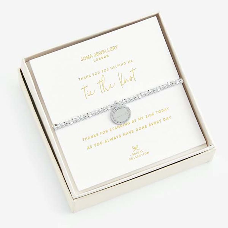 Armbånd THANK YOU FOR HELPING ME TIE THE KNOT A Little Joma Jewe