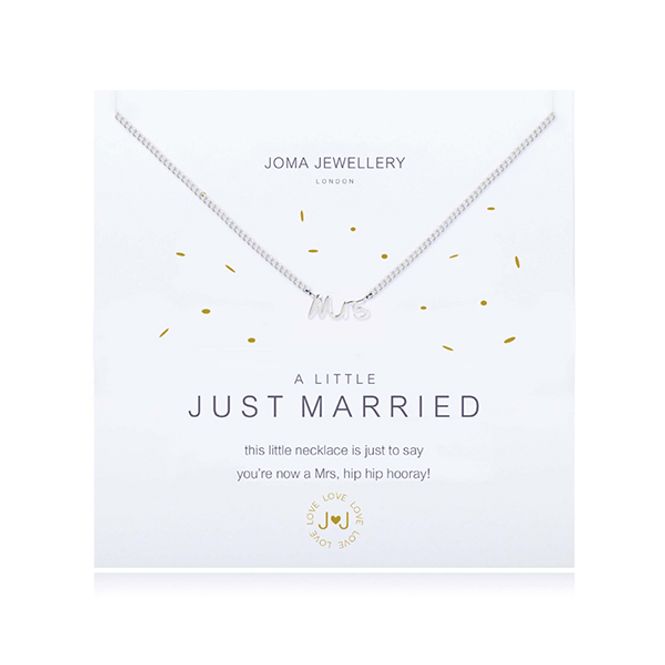 Hovedbilde Smykke JUST MARRIED  MRS Sølv Joma Jewellery