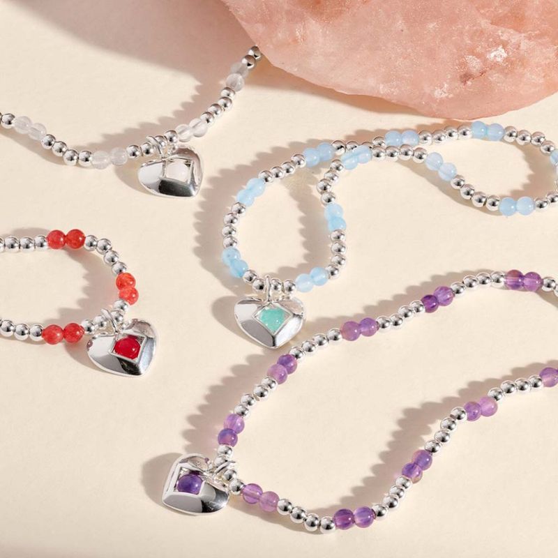 Armbånd MAI fødselsstein Green Agate Joma Jewellery