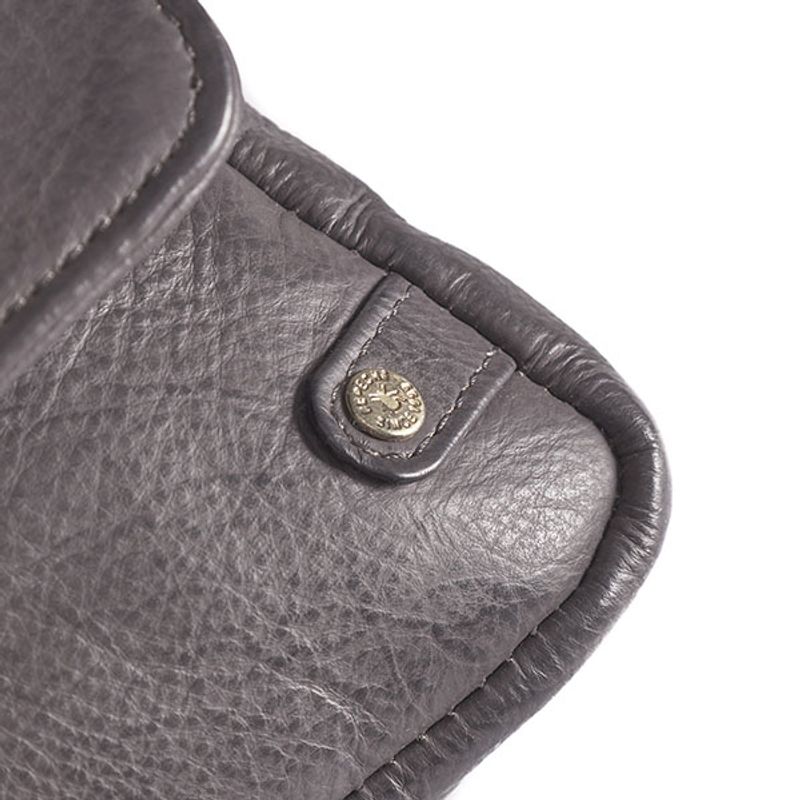 Clutch veske GOLDEN CHIC antracit grå Depeche