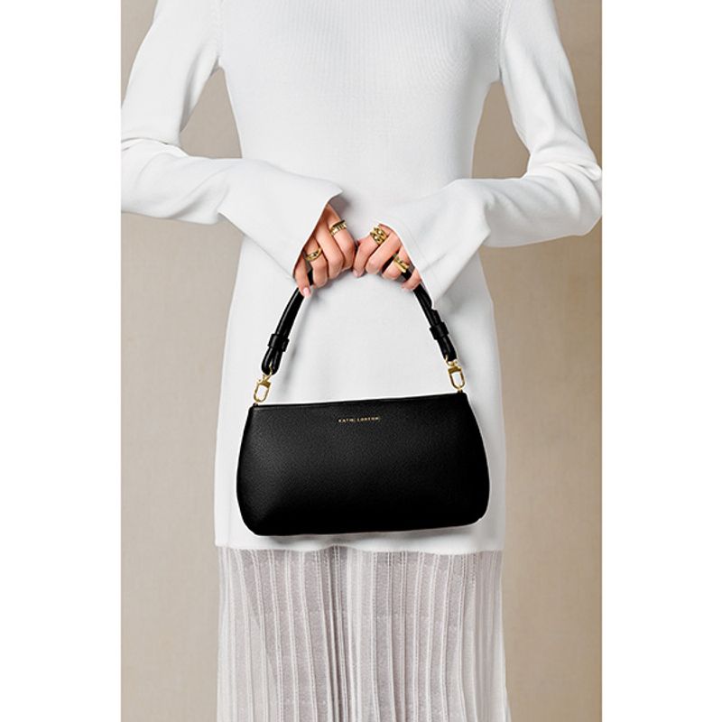 Clutch veske ASHA WRISTLET svart Katie Loxton