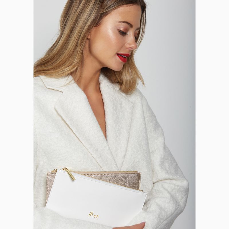Clutch veske MRS Hvit Katie Loxton