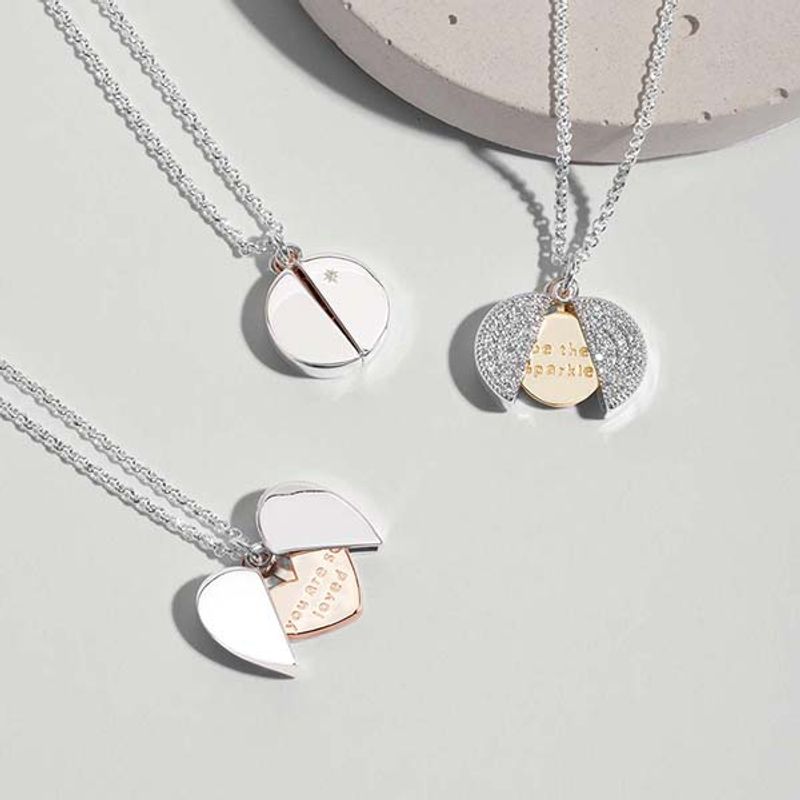 Smykke BE THE SPARKLE Secret Sentiment Locket Joma Jewellery