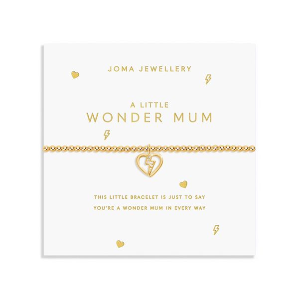 Armbånd WONDER MUM Gold A Little Joma Jewellery 