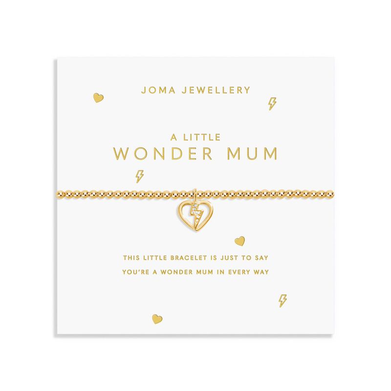 Armbånd WONDER MUM Gold A Little Joma Jewellery 