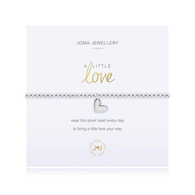 Hovedbilde Armbånd LOVE Hjerte A Little Joma Jewellery  