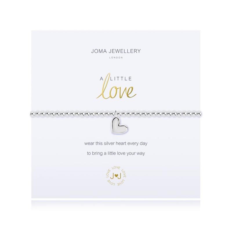Armbånd LOVE Hjerte A Little Joma Jewellery  