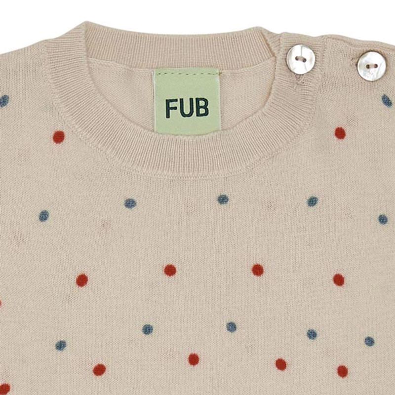 Baby Body Beige m prikker FUB