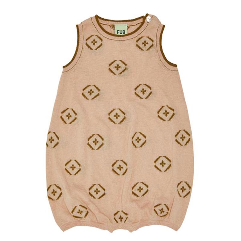 Baby Romper Suit Rose FUB