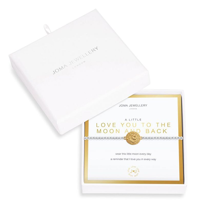 Armbånd LOVE YOU TO THE MOON AND BACK A Little Joma Jewellery