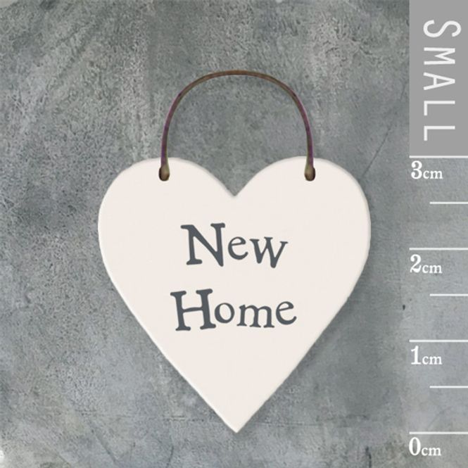 Hovedbilde Mini skilt hjerte New home East of India