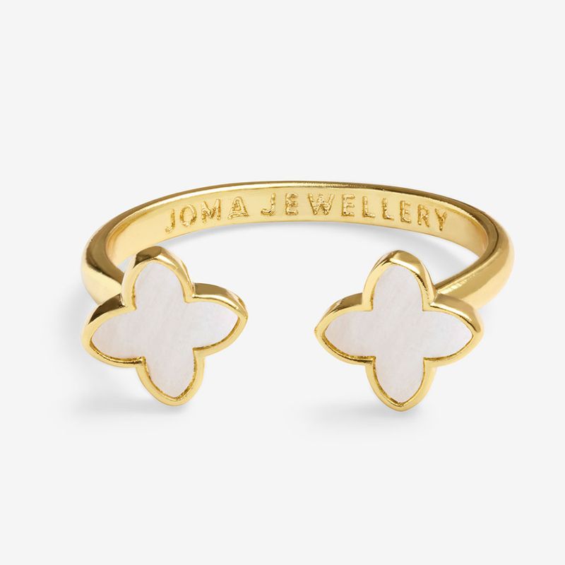 Ring WHITE CLOVER Signature Clover Joma Jewellery