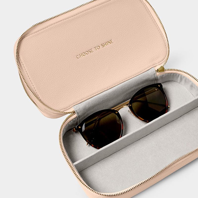 Dobbelt smykkeskrin CHOOSE TO SHINE rosa Katie Loxton