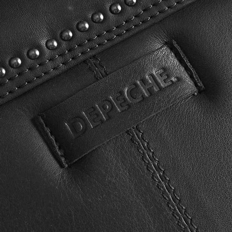 Clutch veske NIGHT STORIES svart - metall Depeche