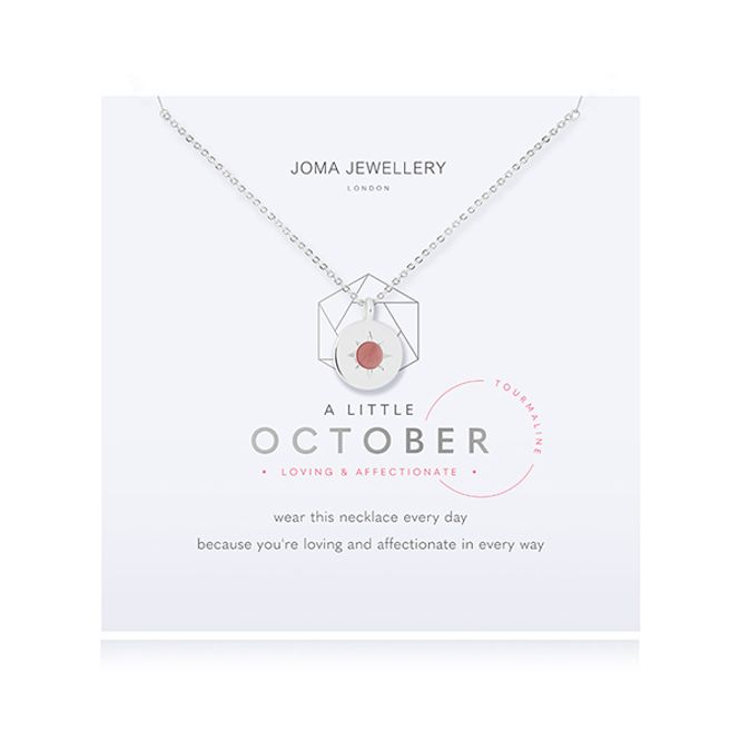 Hovedbilde Smykke OKTOBER fødselsstein Tourmaline Joma Jewellery