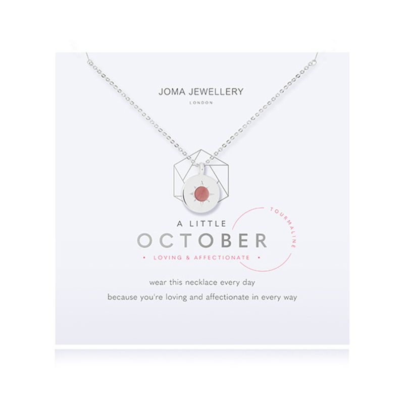 Smykke OKTOBER fødselsstein Tourmaline Joma Jewellery