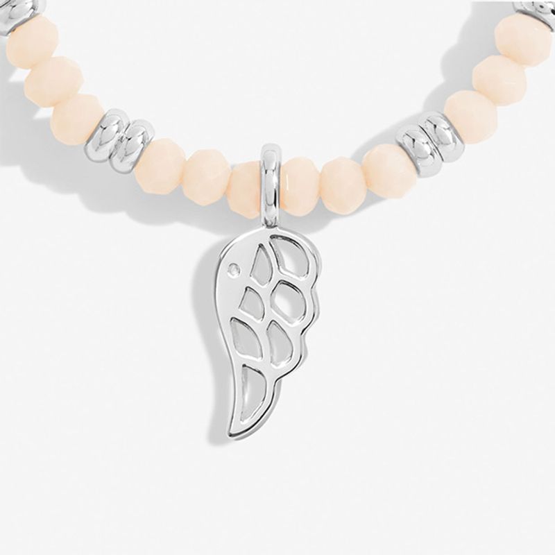 Armbånd BOHO BEADS WING hvit Joma Jewellery
