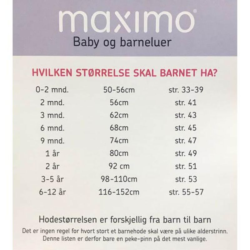 Vinterlue blå m stjerner Maximo