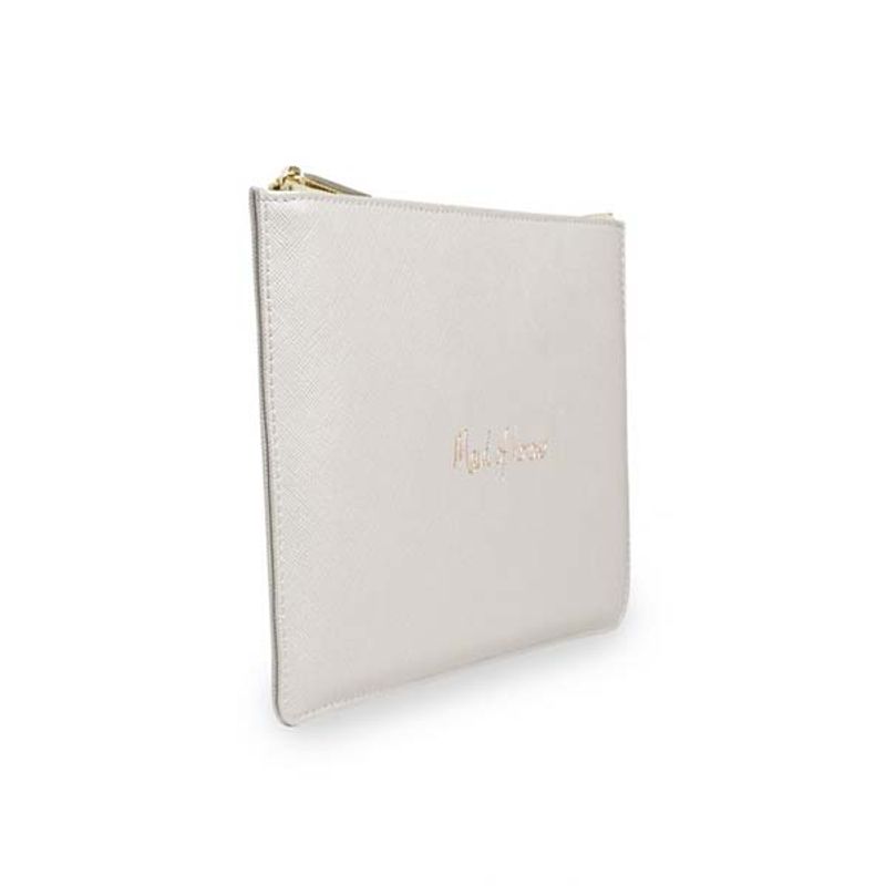 Clutch veske MAID OF HONOUR Perlehvit Katie Loxton