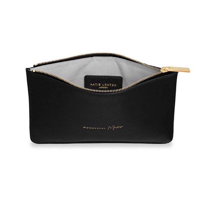 Clutch veske WONDERFUL MUM Svart Katie Loxton