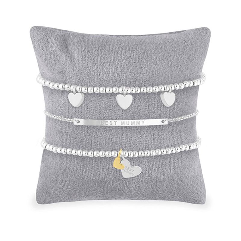 Gavesett BEST MUMMY 3 stk armbånd Joma Jewellery