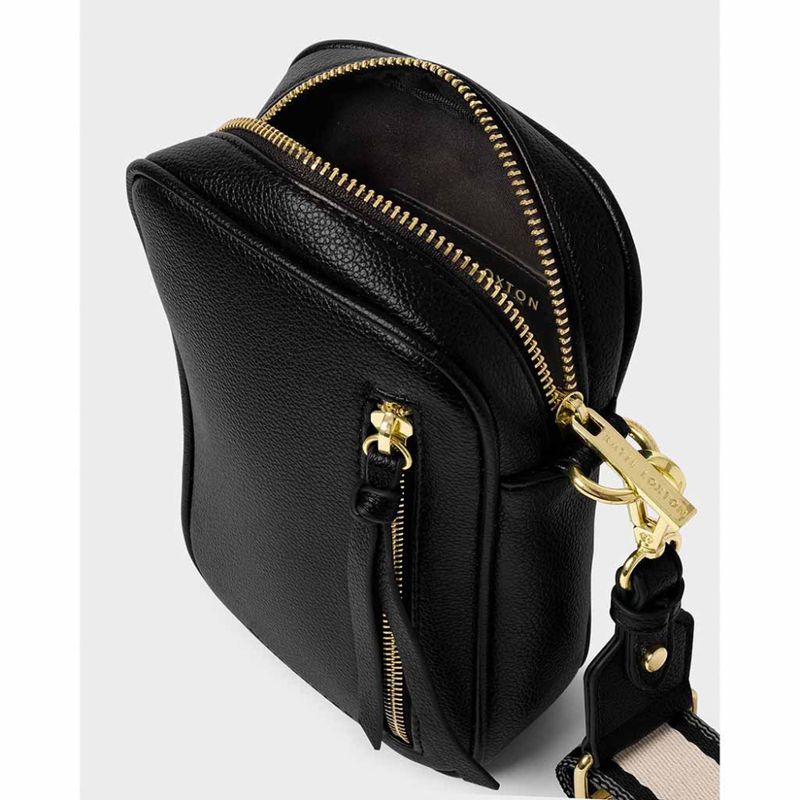 Mobilveske HALLIE svart Katie Loxton