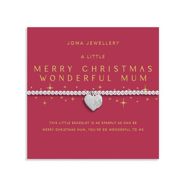 Armbånd MERRY CHRISTMAS WONDERFUL MUM A Little Joma Jewellery 