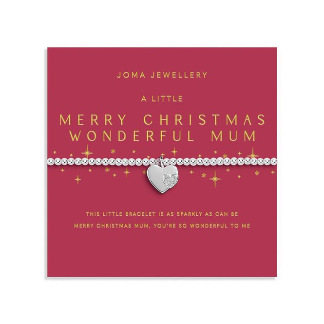 Hovedbilde Armbånd MERRY CHRISTMAS WONDERFUL MUM A Little Joma Jewellery 