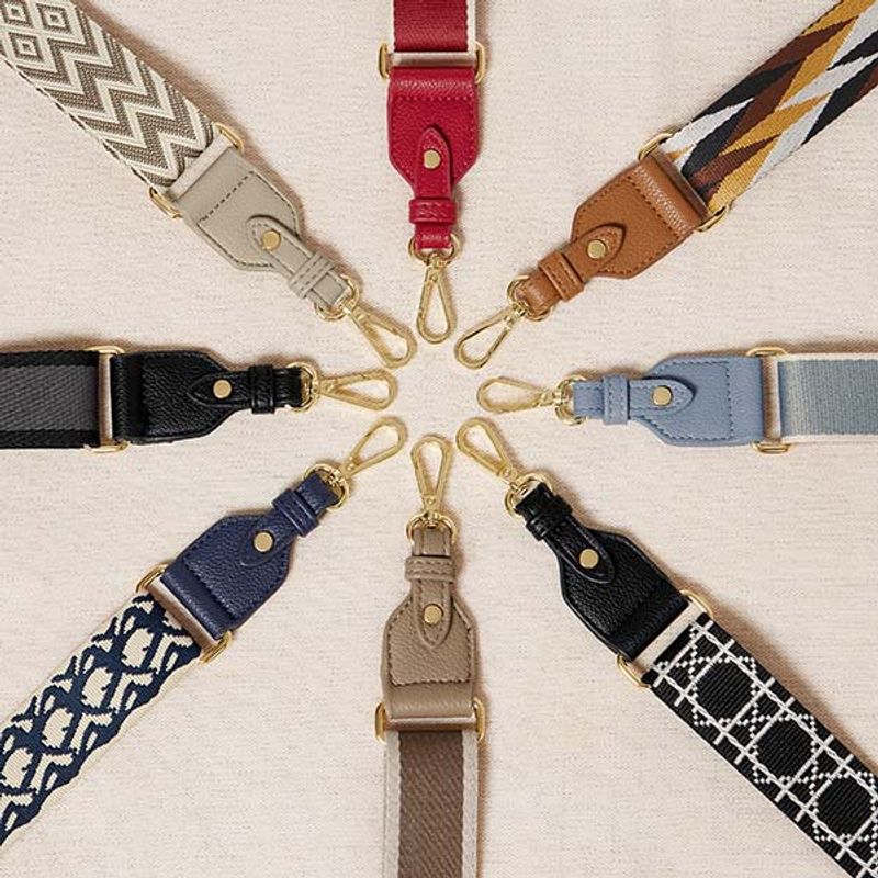 Veskereim ABSTRACT blå Katie Loxton