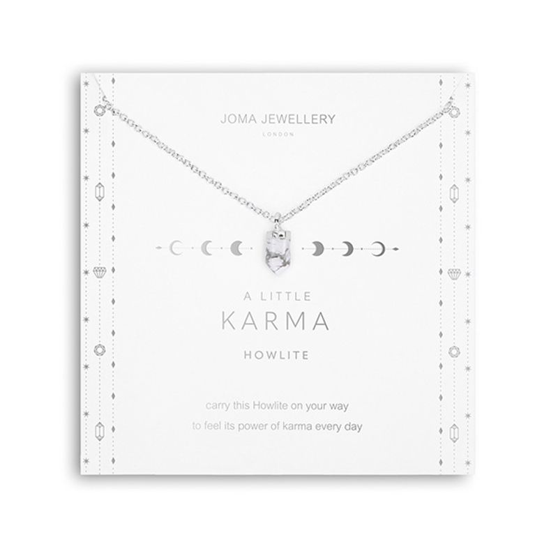Smykke KARMA - HOWLITE Affirmation Crystal Joma Jewellery