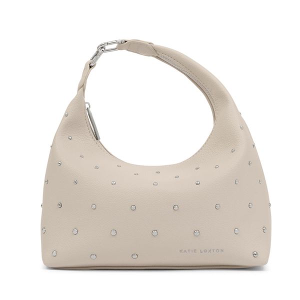 Håndveske - skulderveske MEELA oyster beige sølv Katie Loxton