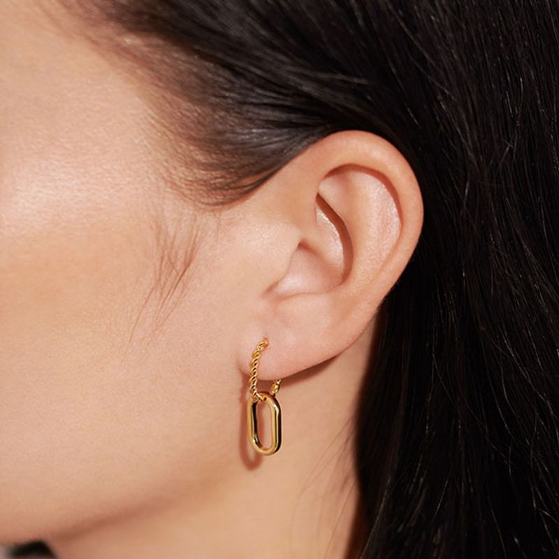 Øredobber STATEMENT Gold Rope Joma Jewellery