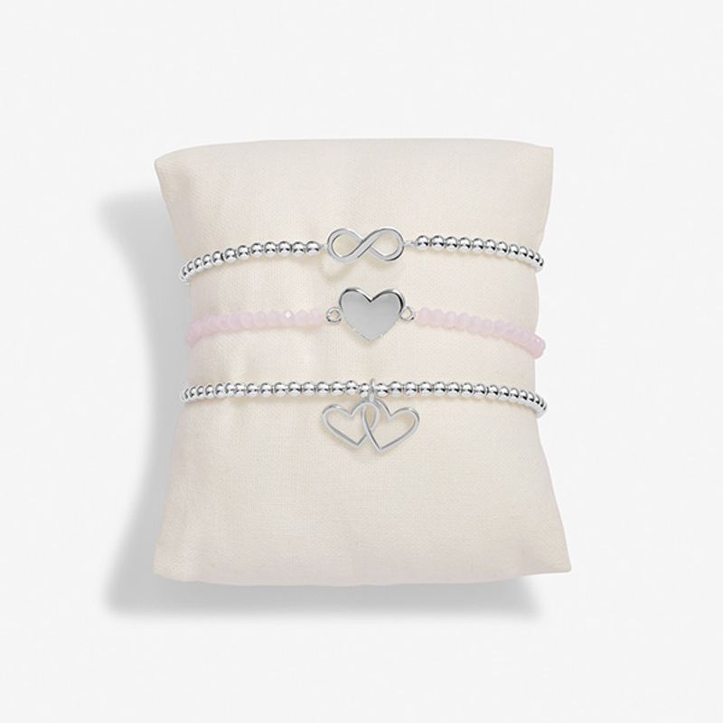 Gavesett LOVELY DAUGHTER 3 stk armbånd Barn Joma Jewellery