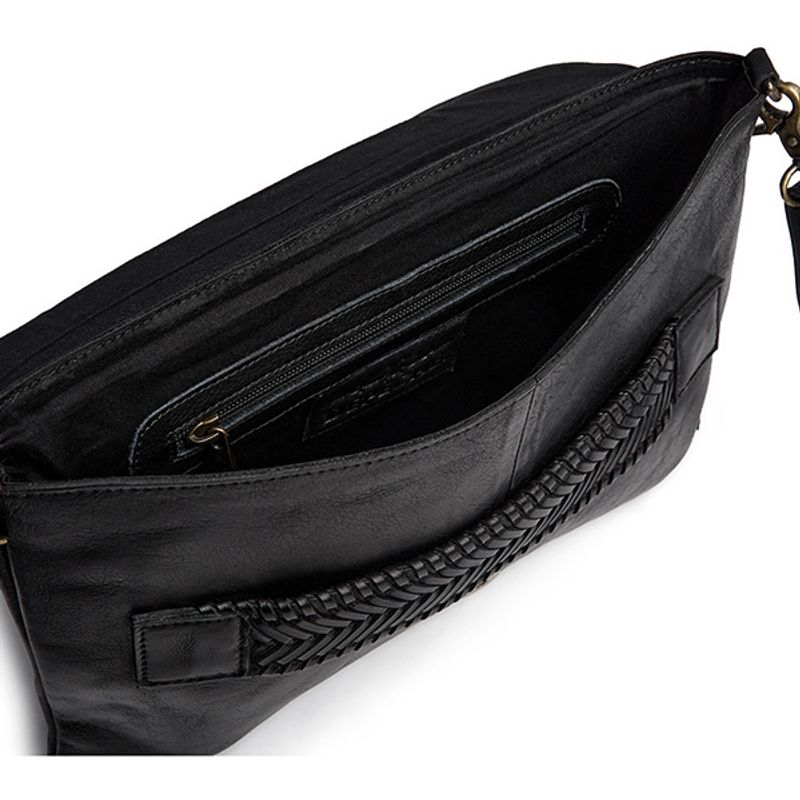 Clutch veske - crossover WILD WEAVE svart Depeche 