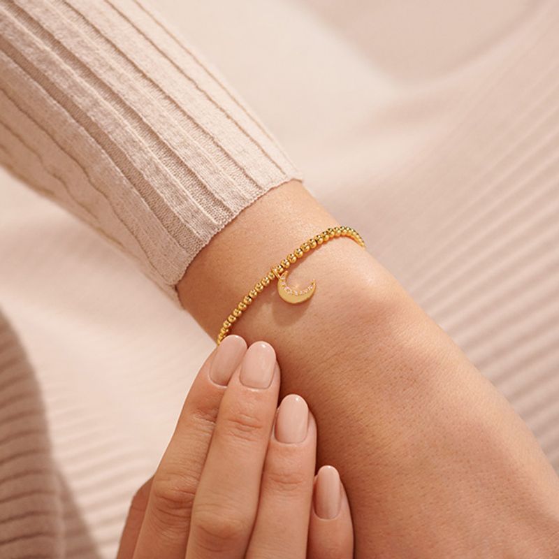 Armbånd LOVE YOU TO THE MOON AND BACK Gold A Little Joma Jewelle