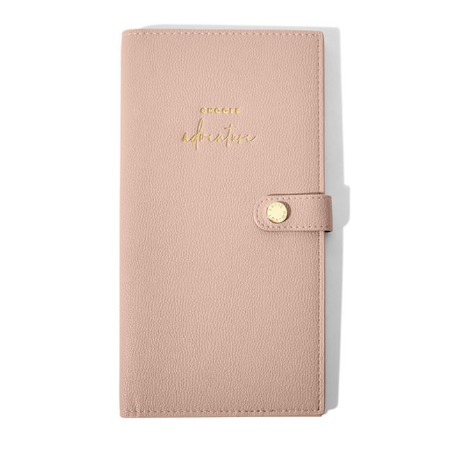 Hovedbilde Reisemappe CHOOSE ADVENTURE rosa Katie Loxton