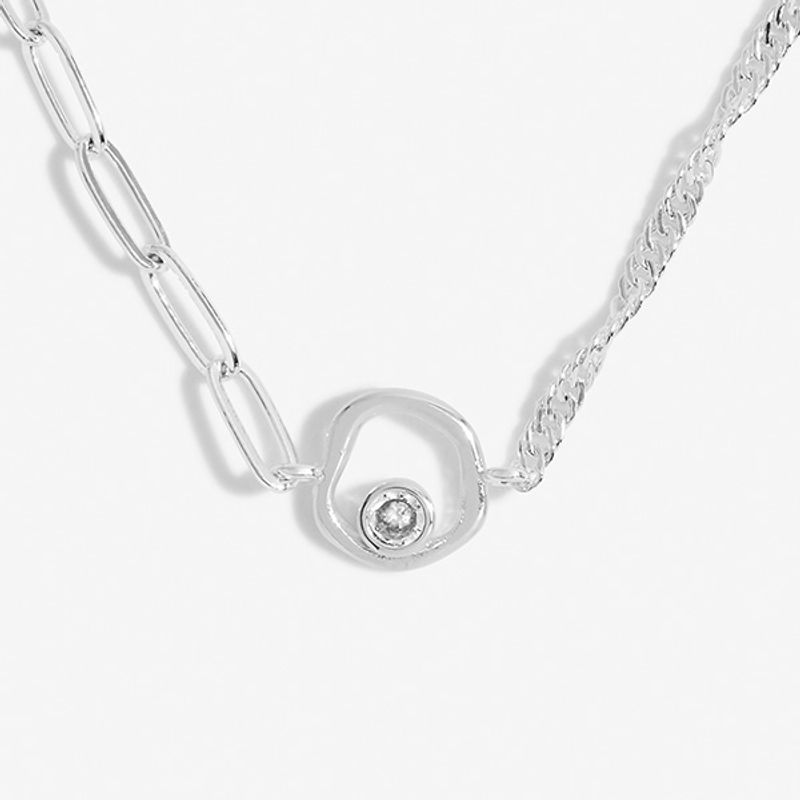 Armbånd STACKS OF STYLE SIRKEL sett 2 stk sølv Joma Jewellery