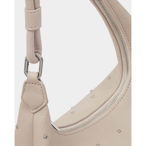 Håndveske - skulderveske MEELA oyster beige sølv Katie Loxton