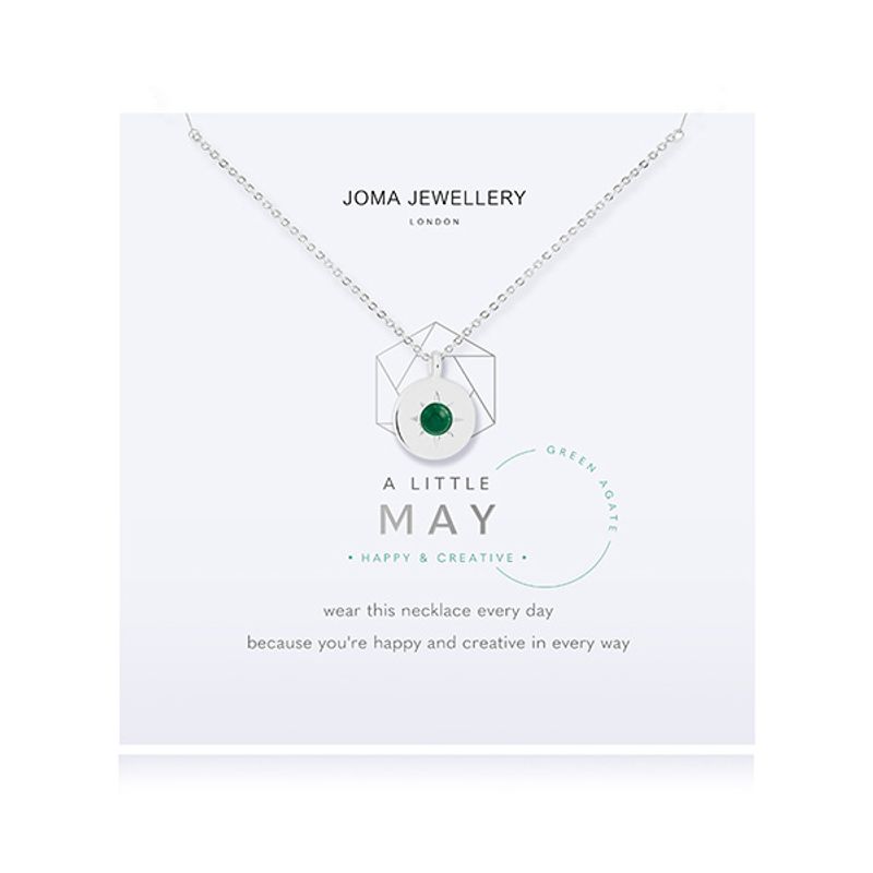 Smykke MAI fødselsstein Green Agate Joma Jewellery
