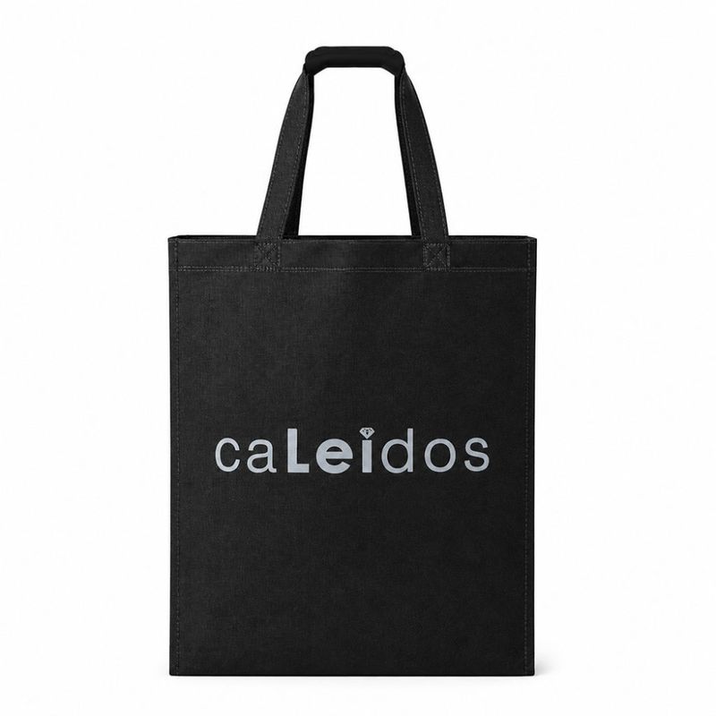 Clutch veske gul sølv Caleidos