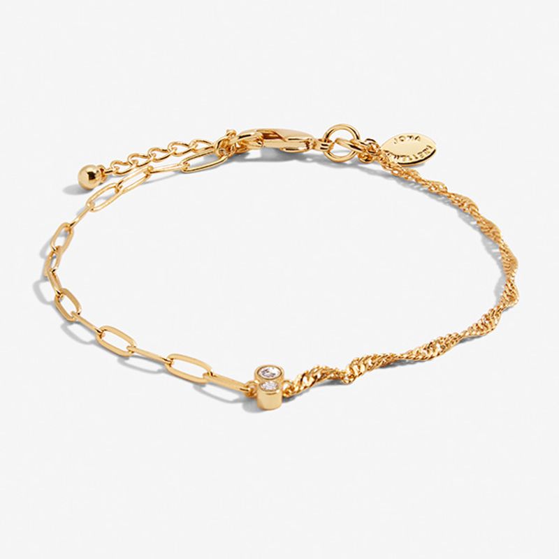 Armbånd STACKS OF STYLE sett 2 stk gull Joma Jewellery