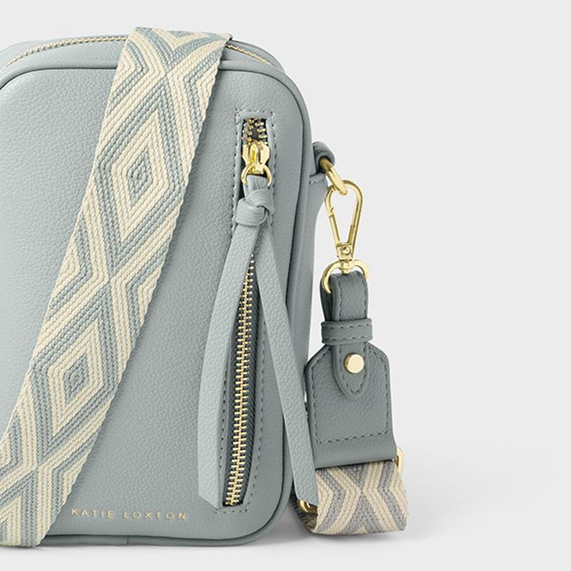 Mobilveske HALLIE lys dus blå Katie Loxton