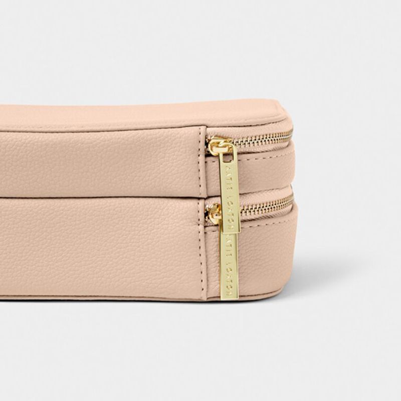 Dobbelt smykkeskrin CHOOSE TO SHINE rosa Katie Loxton
